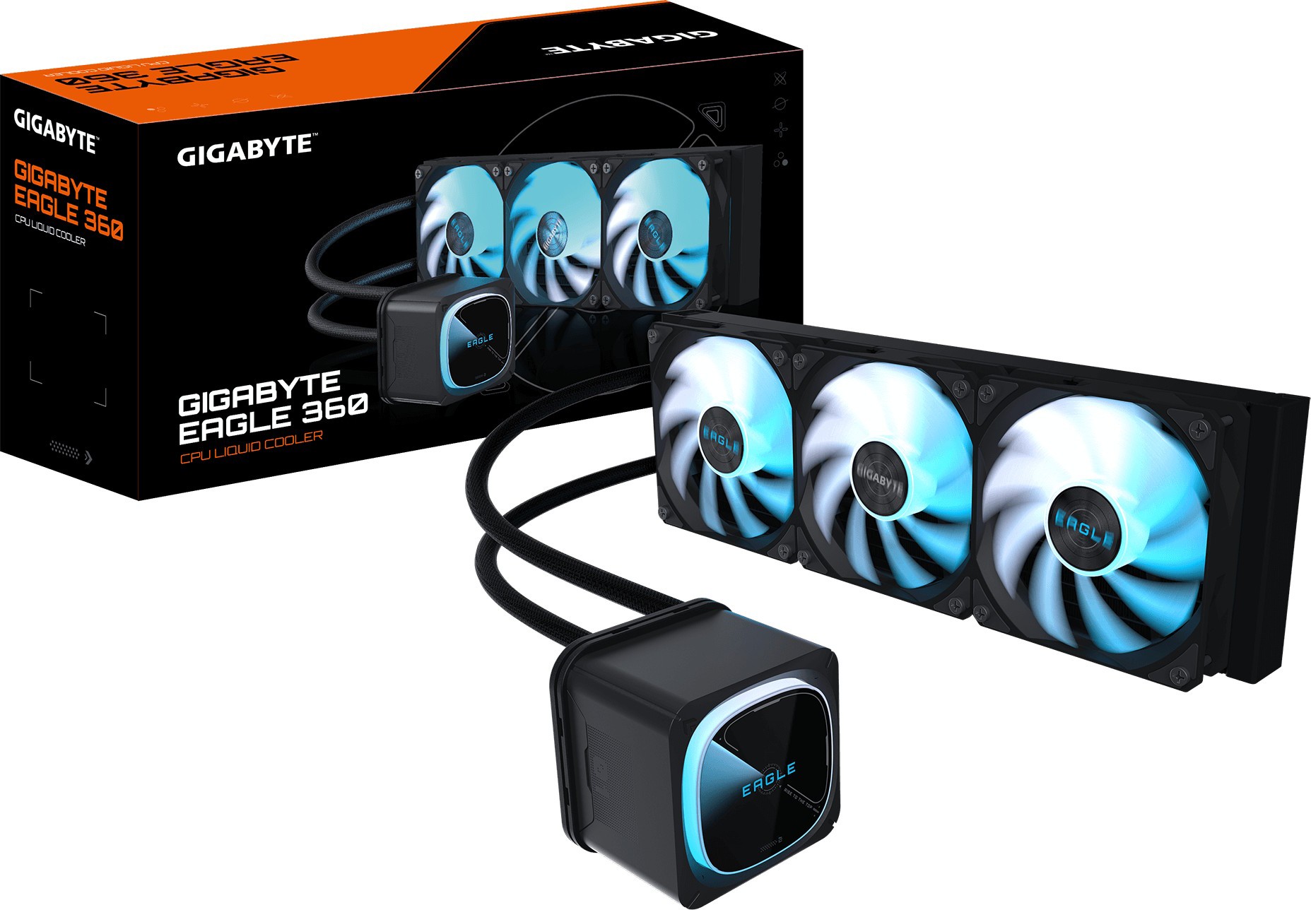 Водяное охлаждение Gigabyte EAGLE 360 (GP-GIGABYTE EAGLE 360) фото