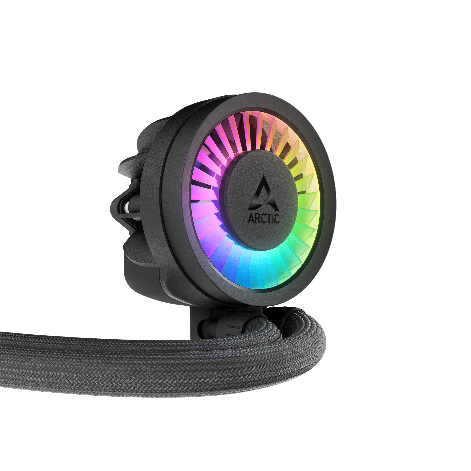 Водяное охлаждение ARCTIC Liquid Freezer III Pro 420 A-RGB, Black (ACFRE00185A) фото