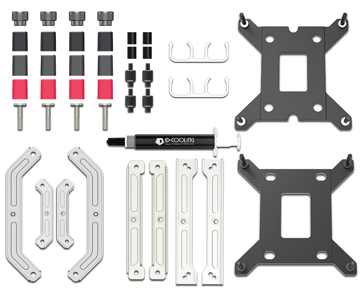 Система жидкостного охлаждения ID-Cooling SL360 XE White (ID-CPU-SL360 XE WHITE/1700) фото