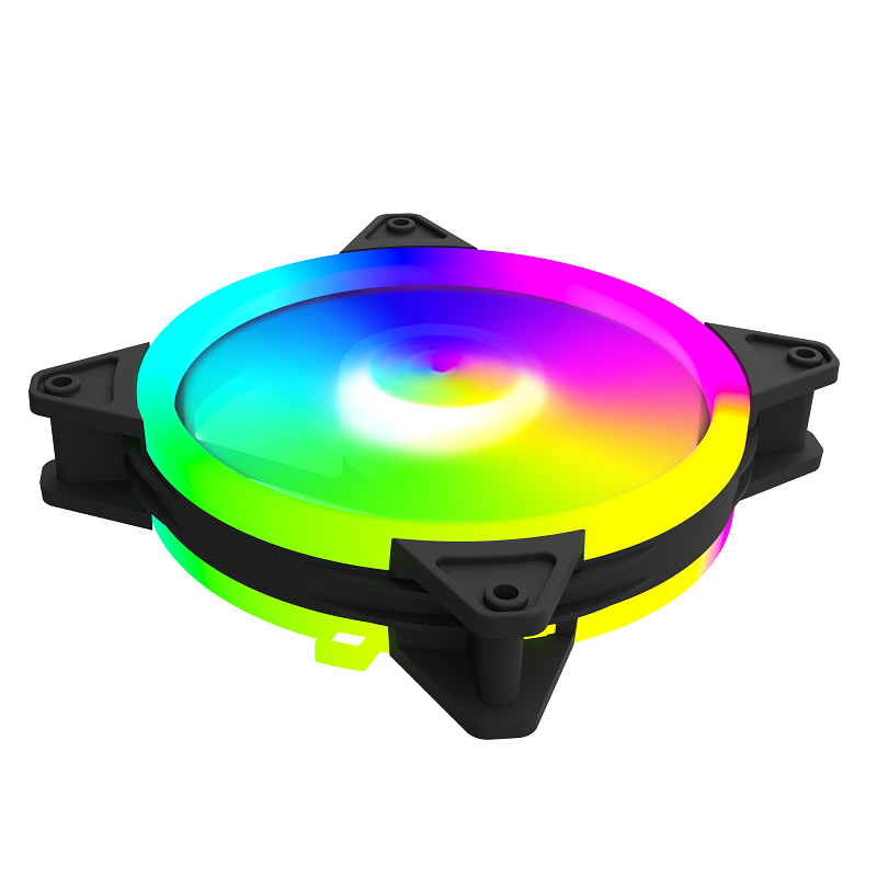 Вентилятор для корпуса Wintek SX-F211-B-12 ARGB, Black (SX-F211-B-12 ARGB) фото