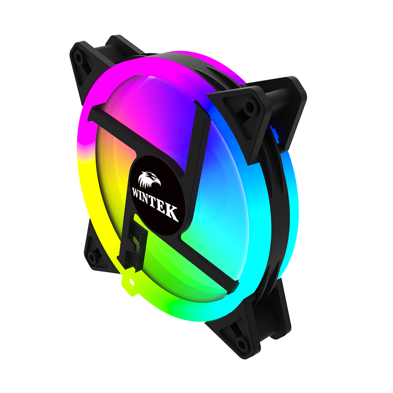 Вентилятор для корпуса Wintek SX-F211-B-12 ARGB, Black (SX-F211-B-12 ARGB) фото