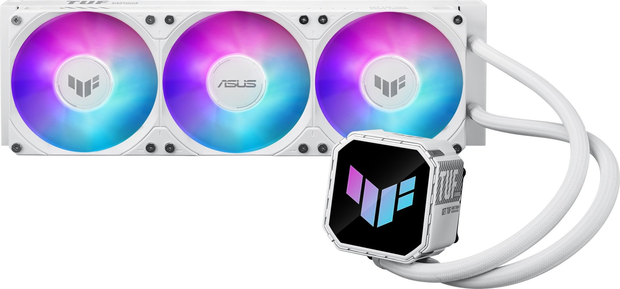 Водяное охлаждение CPU Asus TUF Gaming LC III 360 ARGB White Edition (TUF GAMING LC III 360 ARGB WHT) фото