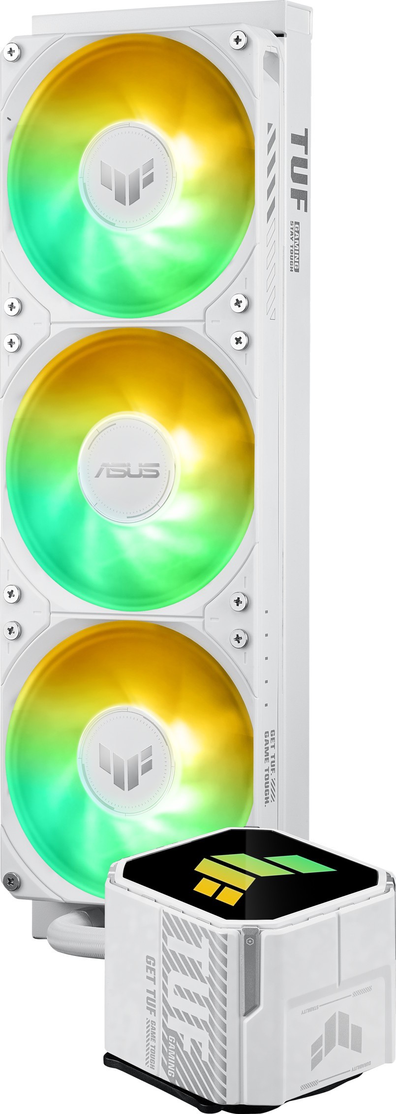 Водяное охлаждение CPU Asus TUF Gaming LC III 360 ARGB White Edition (TUF GAMING LC III 360 ARGB WHT) фото