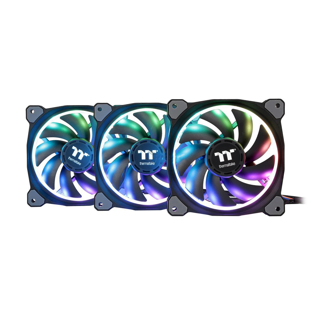 картинка Кулер для компьютерного корпуса Thermaltake Riing Trio 12 RGB TT Premium Edition (3-Fan Pack) от магазина itmag.kz