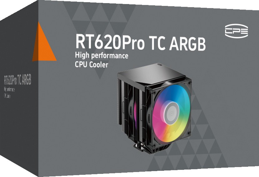 Вентилятор для процессора PCCooler RT620 Pro TC ARGB, Черный (RT620Pro TC ARGB BK) фото