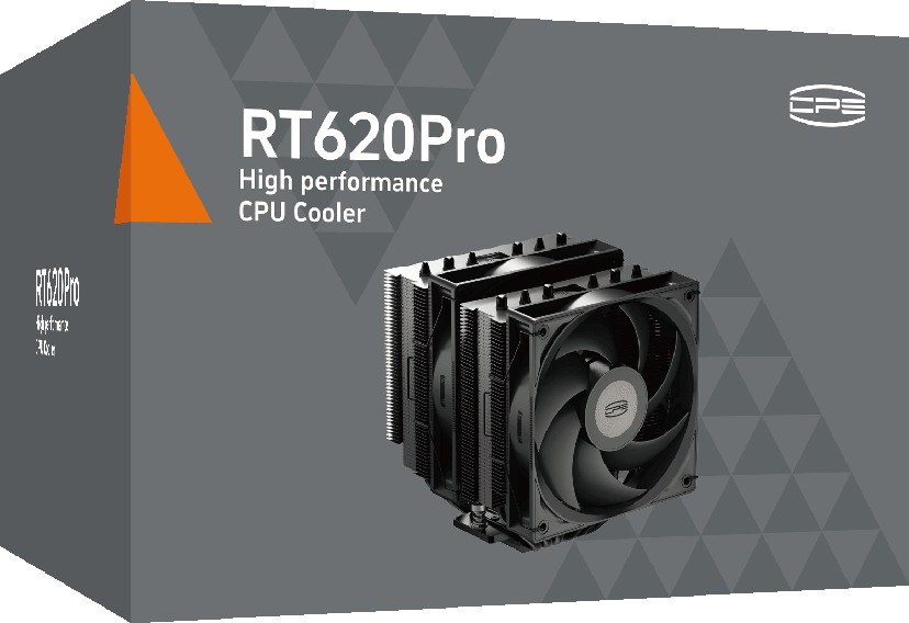 Вентилятор для процессора PCCooler RT620 Pro, Черный (RT620Pro BK) фото