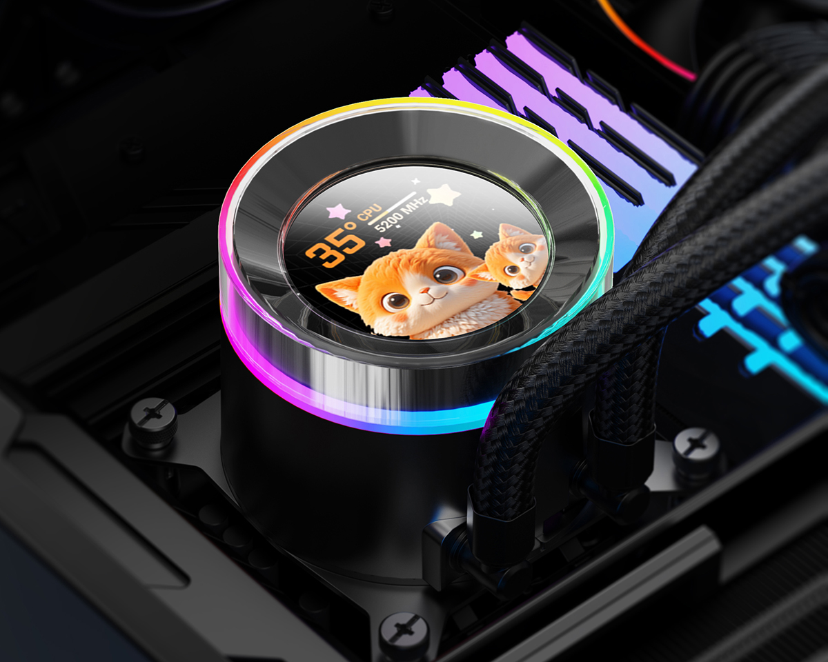 Водяное охлаждение для процессора ID-COOLING SL360 V2 PLUS (SL360 V2 PLUS) фото