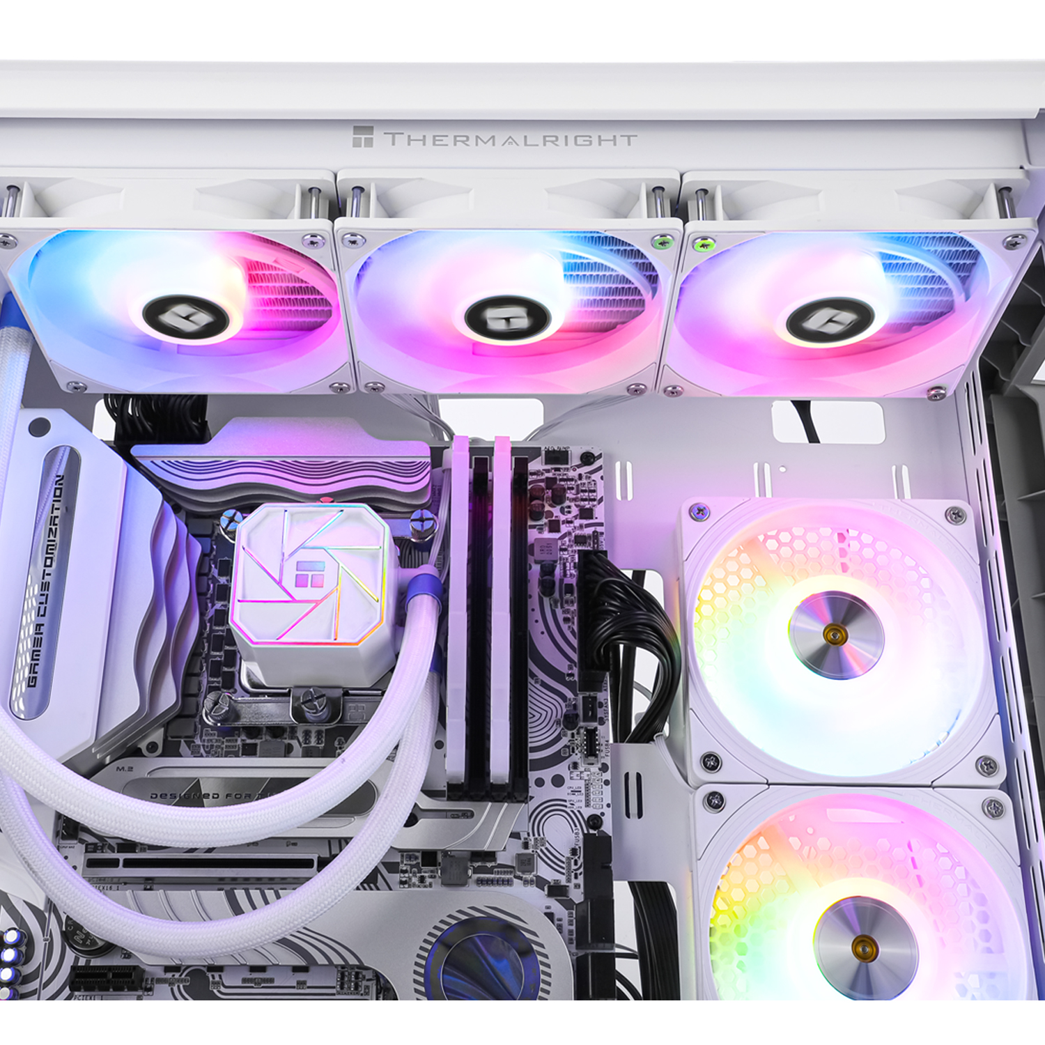 Кулер с водяным охлаждением Thermalright Aqua Elite 360 WHITE V3 (TL-C12W-SV3) фото