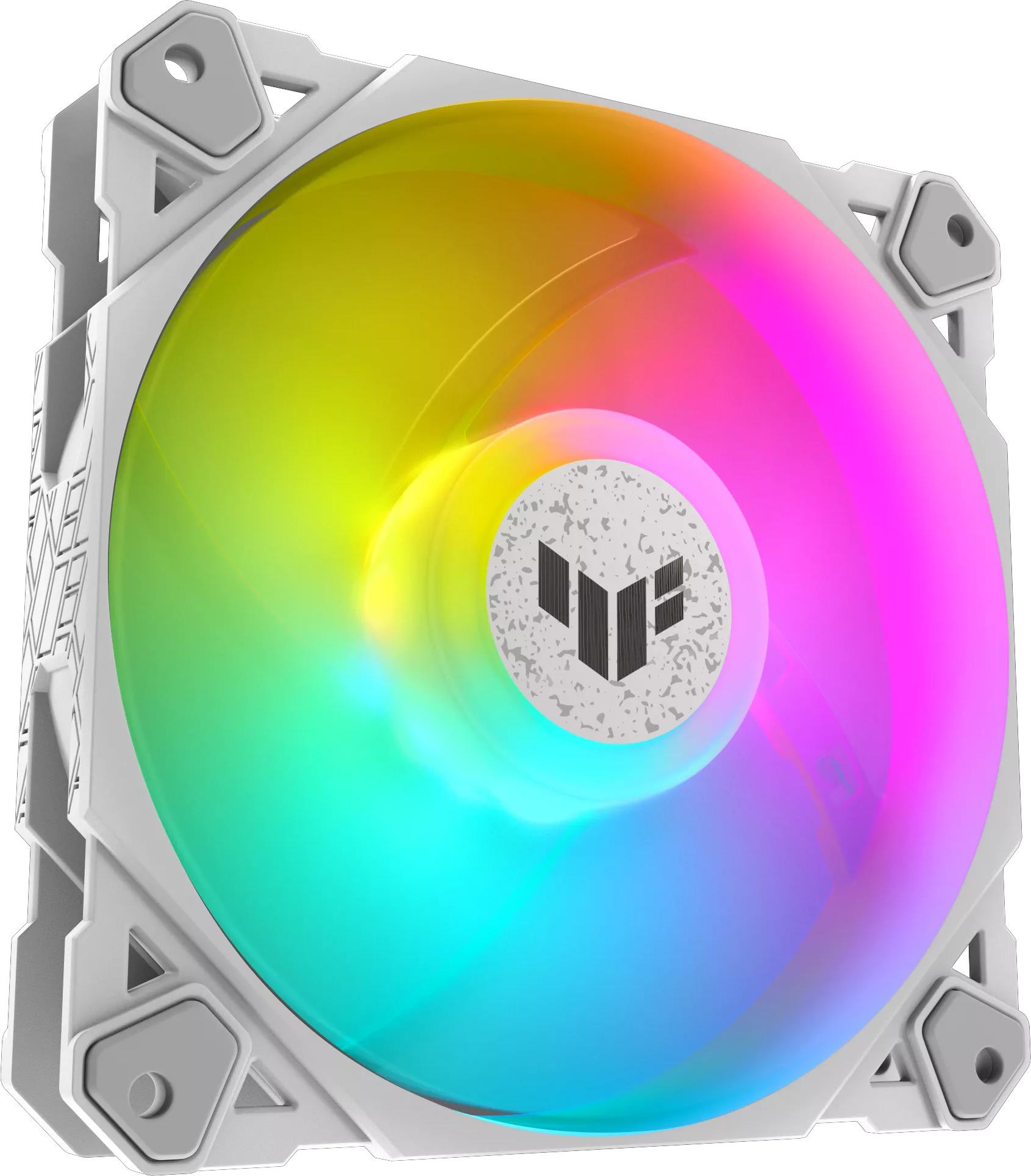 Комплект вентиляторов ASUS TUF GAMING TF120 ARGB WHITE 3IN1 (TUF GAMING TF120 ARGB WHITE 3IN1) фото