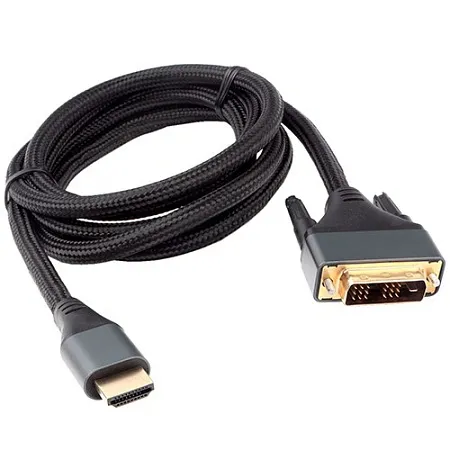 картинка Кабель HDMI-DVI Cablexpert CC-HDMI-DVI-4K-6, 4K, 19M/19M, 1.8м от магазина itmag.kz