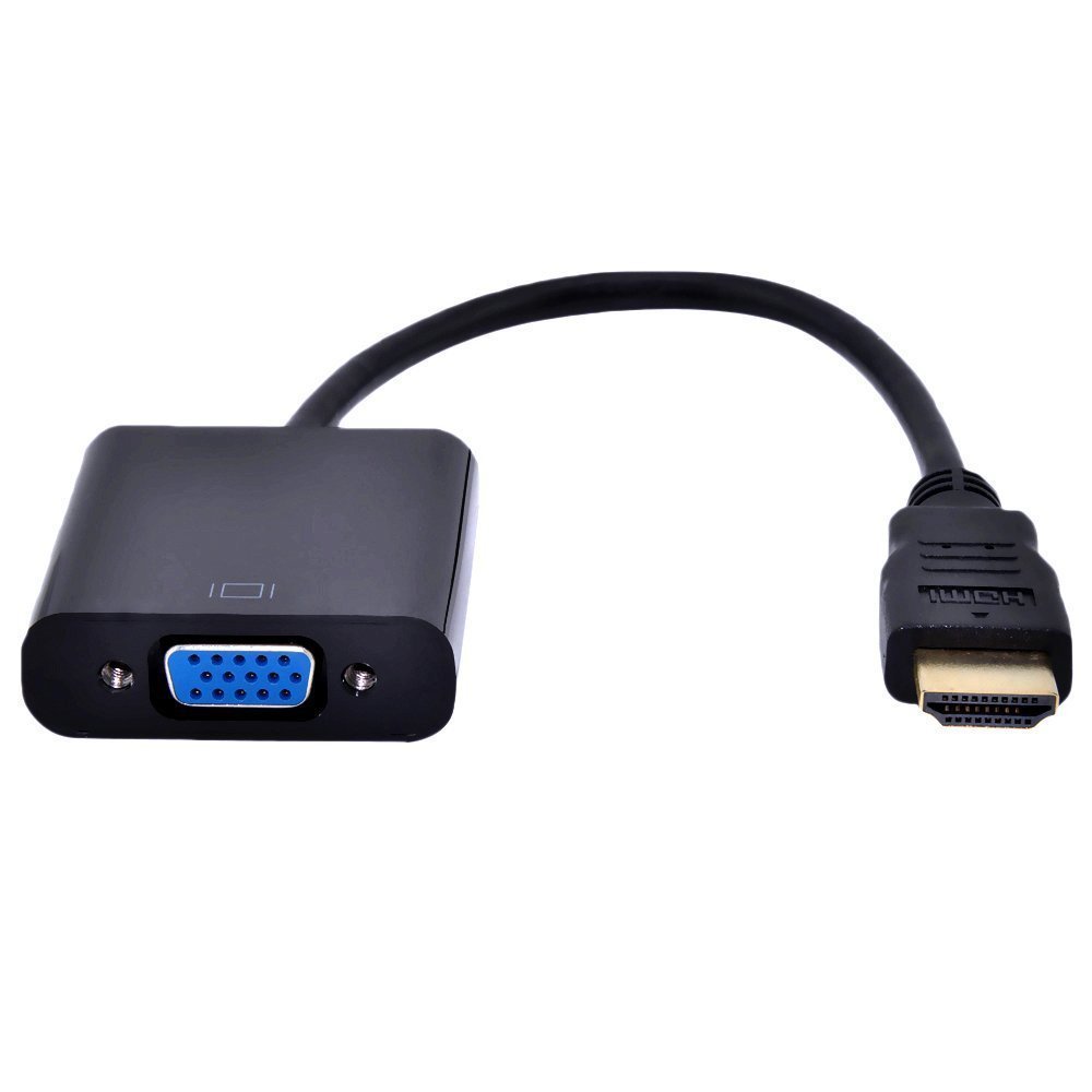 картинка Переходник HDMI-VGA Cablexpert A-HDMI-VGA-04, 19M/15F, провод 15см от магазина itmag.kz