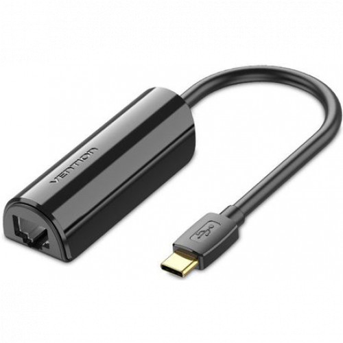 Переходник Vention USB-C- RJ45, Ethernet, 0.15M, CFABB (CFABB) фото