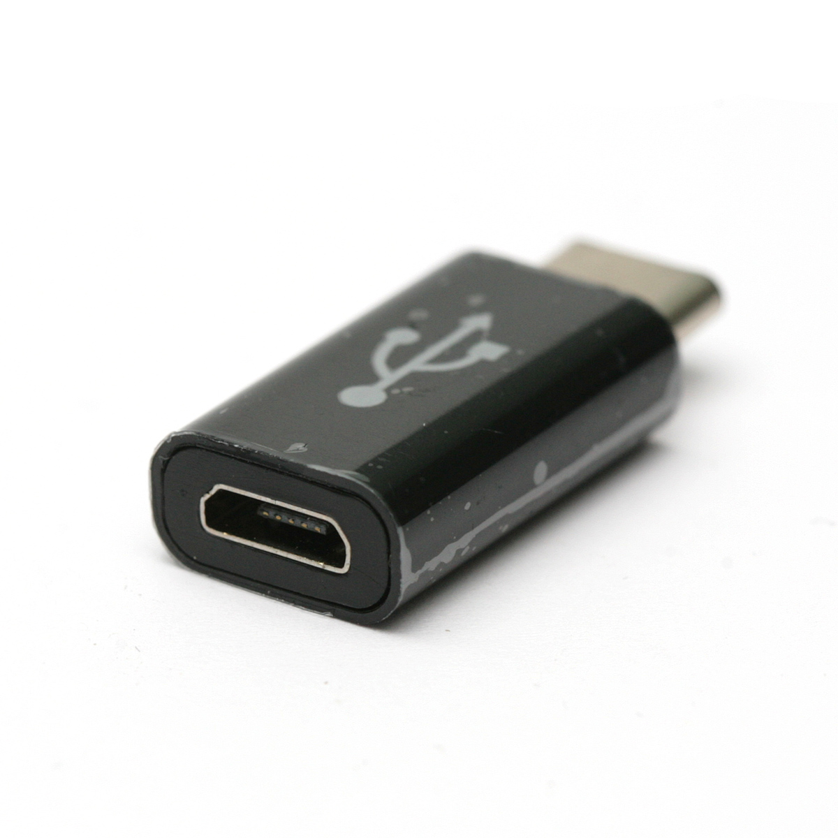 картинка Переходник PowerPlant micro USB – Type C от магазина itmag.kz