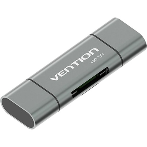 картинка Картридер Vention USB 3.0 Алюминиевый корпус CCHH0 от магазина itmag.kz