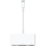 картинка Apple ORIGINAL USB-C VGA Multiport Adapter (VGA, USB A 3.0, UBS-C; macOS Mojave 10.14.6 or later; iOS 12.4 or later) от магазина itmag.kz