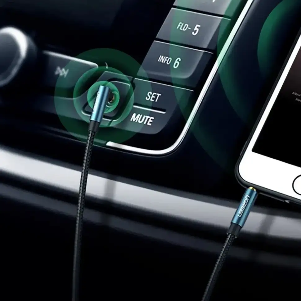 Кабель Ugreen AV112, Audio(m) 3.5mm - Audio(m) 3.5mm, 1m (60179) фото