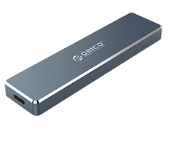 картинка Внешний корпус NGFF M.2 SSD ORICO PVM2F-C3-GY-BP <USB3.1 Type-C, 5Gbps, 2 ТБ, 104*26*10mm> от магазина itmag.kz