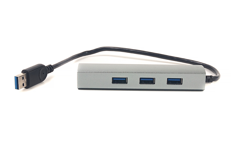 картинка Переходник PowerPlant USB 3.0 3 порта + Gigabit Ethernet от магазина itmag.kz