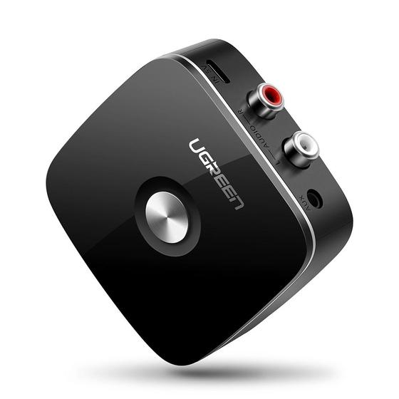 картинка Приемник ресивер звука UGREEN CM123 Wireless Bluetooth Audio Receiver 5.0 with 3.5mm and 2RCA Adapter with SRRC от магазина itmag.kz