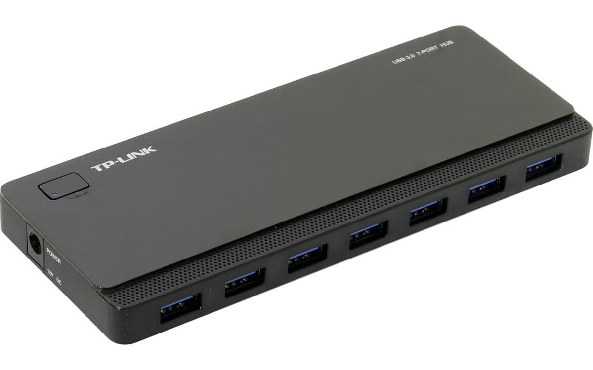 Хаб USB 7-port USB 3.0 TP-Link UH700, Black (UH700 BLACK) фото