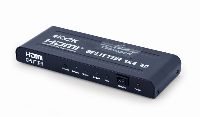 картинка Разветвитель HDMI Cablexpert (DSP-4PH4-02) от магазина itmag.kz