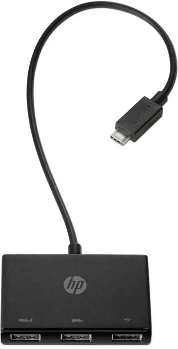  USB Хаб HP Europe USB-C to USB-A HUB (Z6A00AA) фото