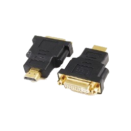 Переходник HDMI -DVI Cablexpert A-HDMI-DVI-3, 19M/25F, золотые разъемы, пакет, черный (A-HDMI-DVI-3) фото