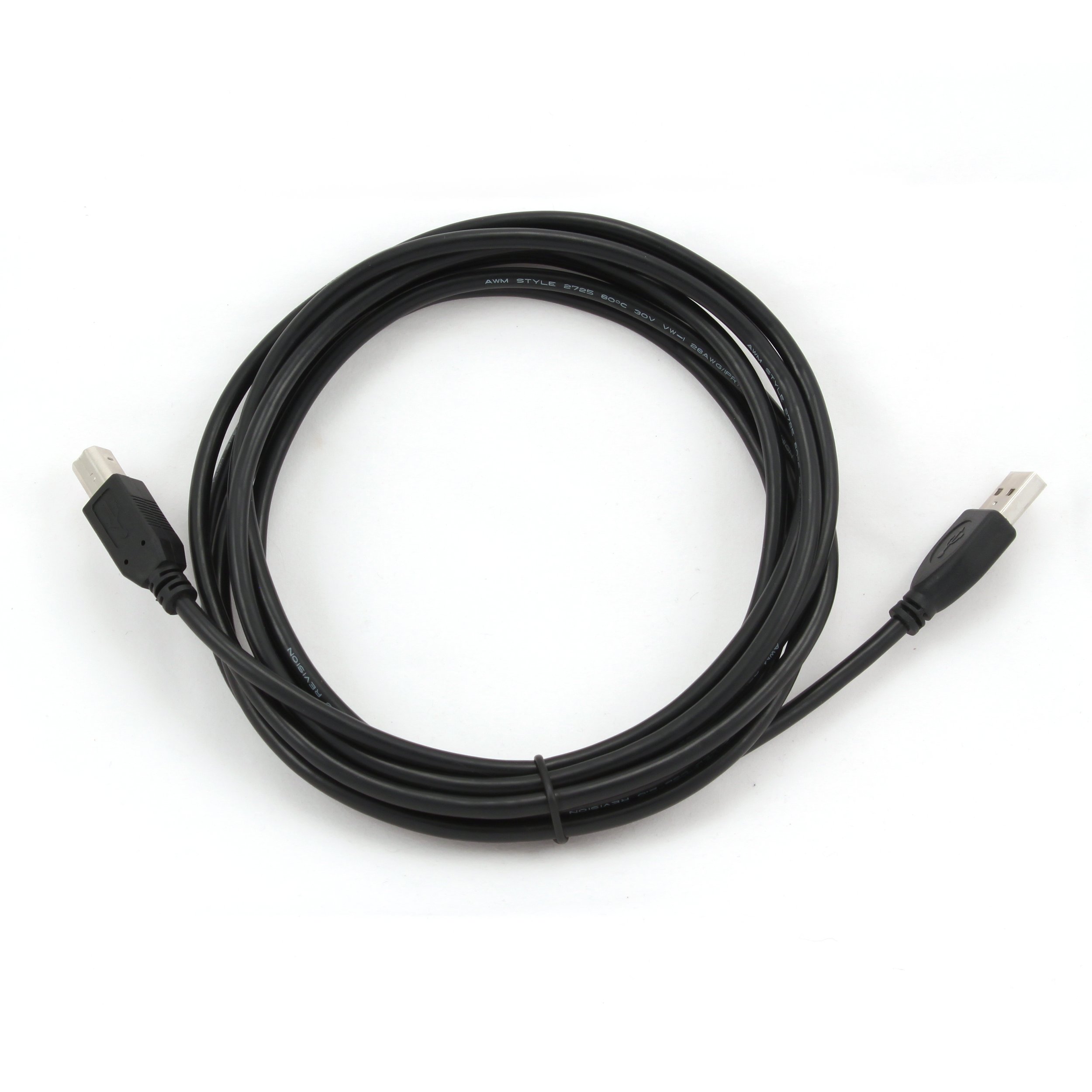 картинка Кабель USB 2.0 Pro Cablexpert CCP-USB2-AMBM-10, AM/BM, 3.0м, экран, черный, пакет от магазина itmag.kz