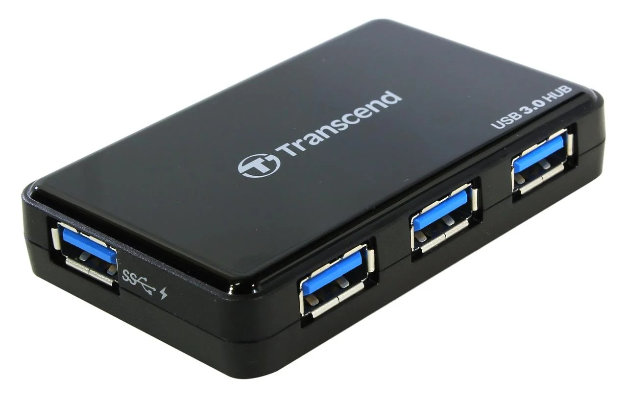 Разветвитель Transcend TS-HUB3K, USB3.0 4-Port HUB (TS-HUB3K) фото