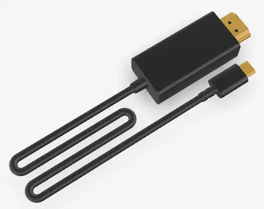 Переходник Cablexpert USB-C to HDMI-male adapter, 4K 60Hz, 2 m, black (A-CM-HDMIM-02) фото