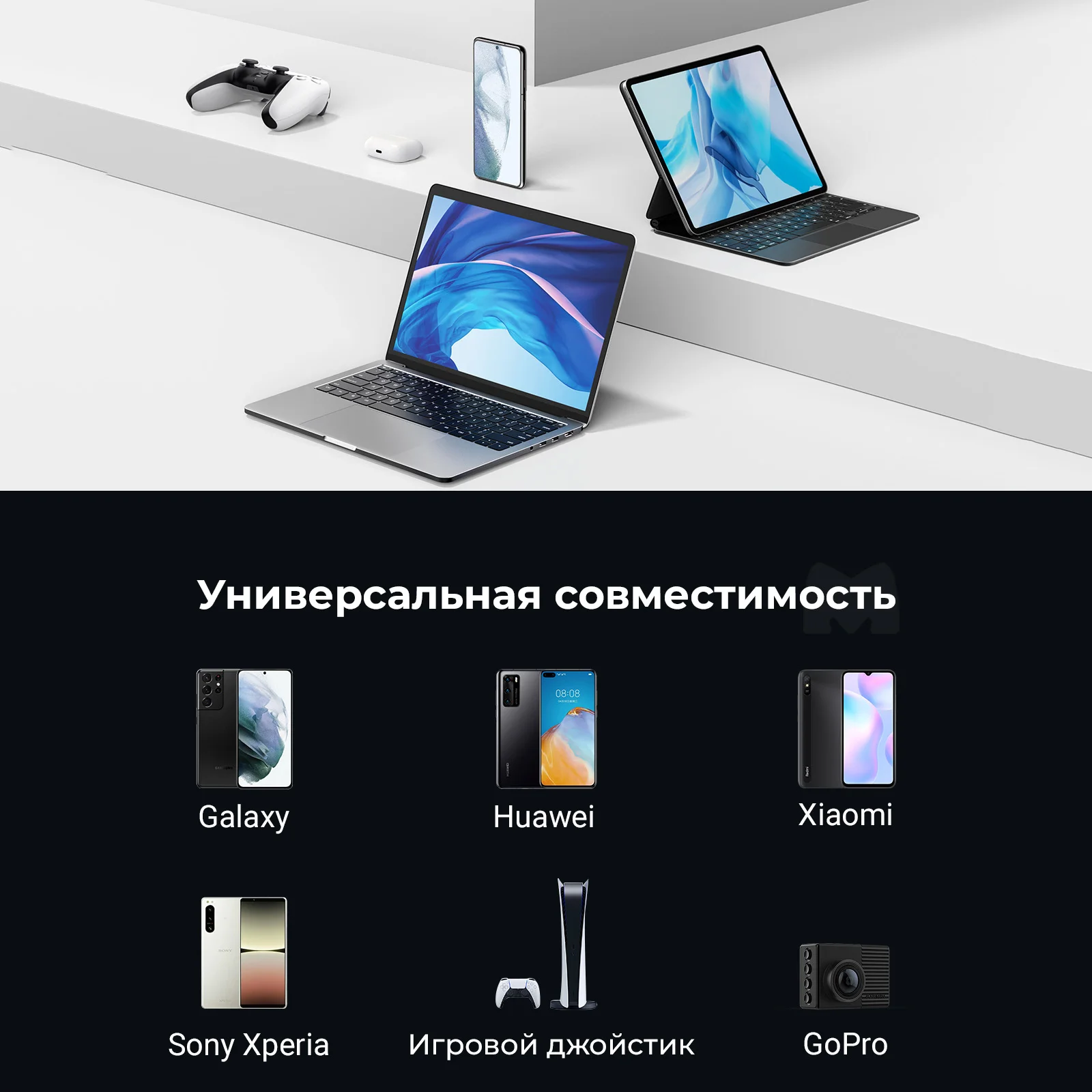Кабель Ugreen US284, USB A to USB-C, 2m (50942) фото