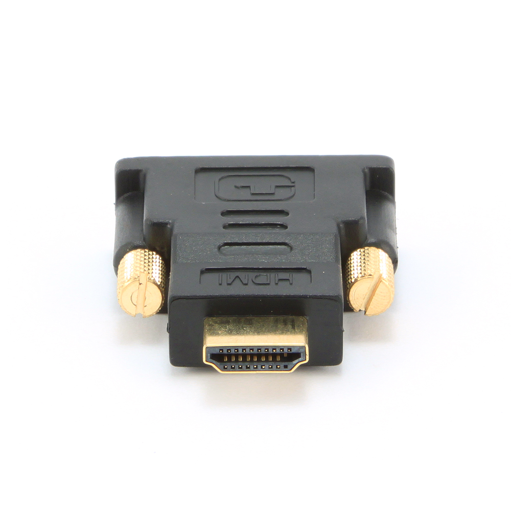 картинка Переходник HDMI <-> DVI Cablexpert A-HDMI-DVI-1, 19M/19M, золотые разъемы, пакет, черный от магазина itmag.kz