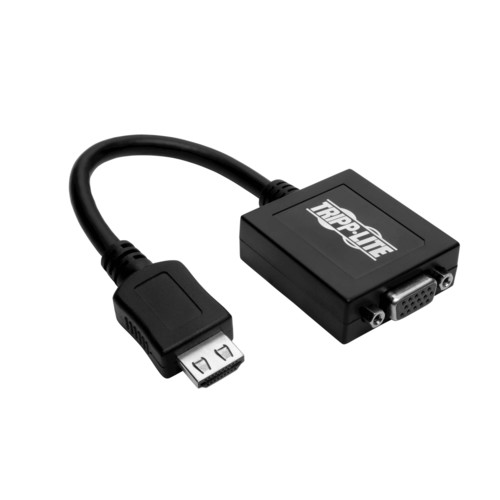 картинка Конвертер (переходник) TrippLite HDMI to VGA with Audio Converter Cable Adapter for Ultrabook/Laptop/Desktop PC, (M/F), 6 in. (P131-06N) от магазина itmag.kz