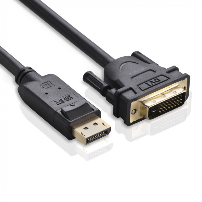 картинка Кабель UGREEN DP103 DP Male to DVI Male Cable 1.5m (Black). 10243 от магазина itmag.kz
