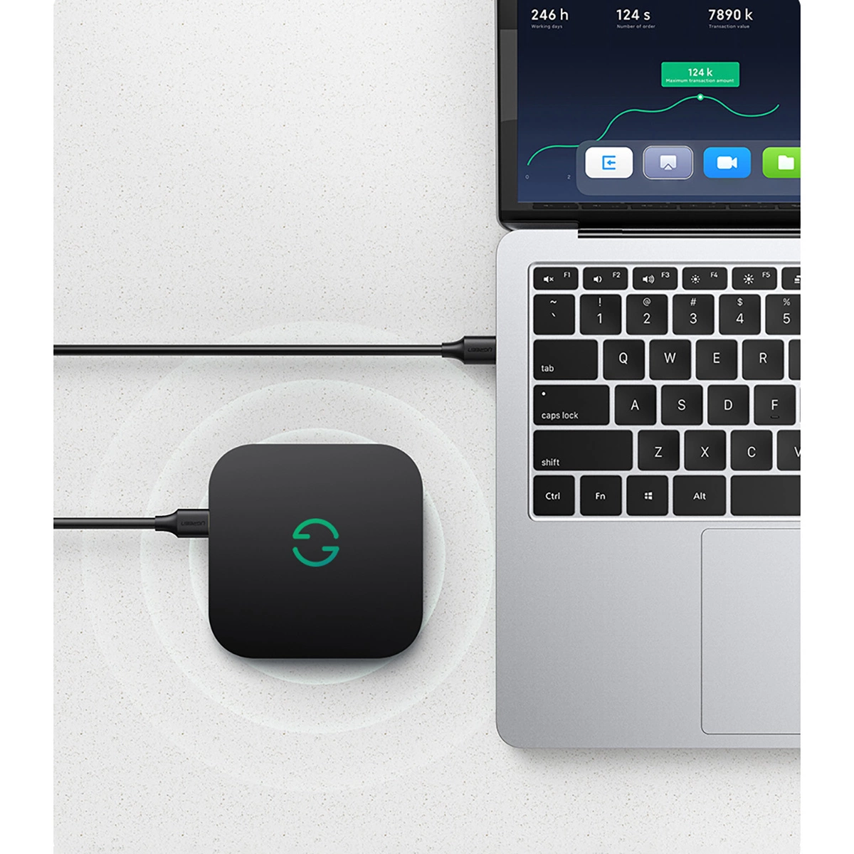 Кабель Ugreen US128, USB-A 3.0, 3m - Black (90576) фото