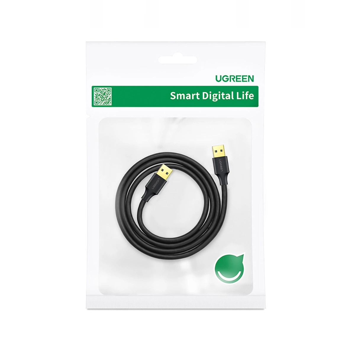 Кабель Ugreen US128, USB-A 3.0, 3m - Black (90576) фото