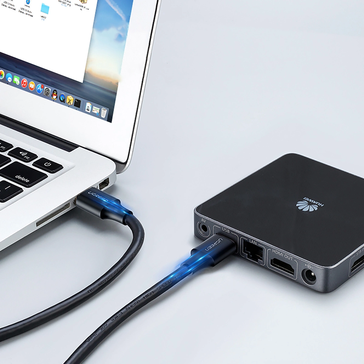 Кабель Ugreen US128, USB-A 3.0, 3m - Black (90576) фото