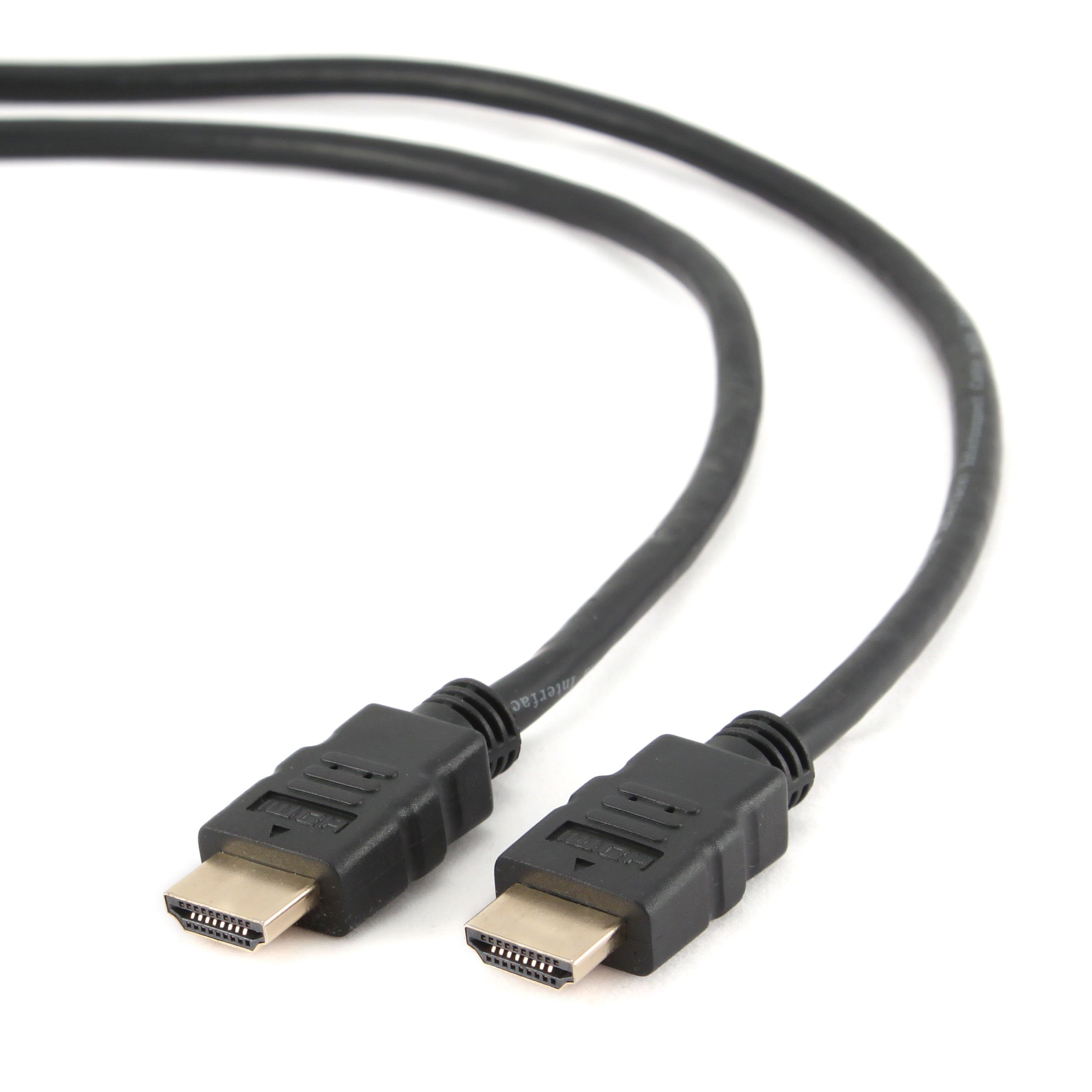 картинка Кабель HDMI Cablexpert CC-HDMI4-15, 4.5м, v2.0, 19M/19M, черный, позол.разъемы, экран, пакет от магазина itmag.kz
