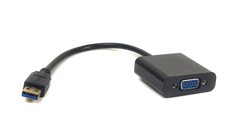 картинка Kабель-переходник PowerPlant USB 3.0 M - VGA F от магазина itmag.kz