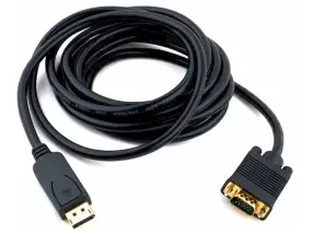 Кабель SVGA, DisplayPort to D-Sub (VGA), 5m, Cablexpert CCP-DPM-VGAM-5M (CCP-DPM-VGAM-5M) фото