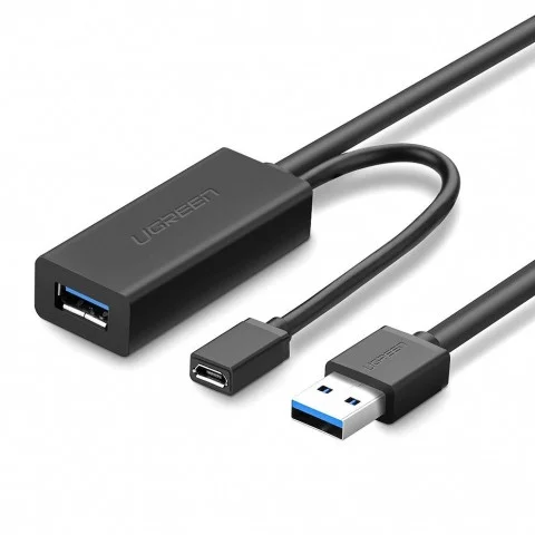 Кабель UGREEN USB(m) - USB(f) удлинитель USB 3.0, 10m US175 (20827) фото