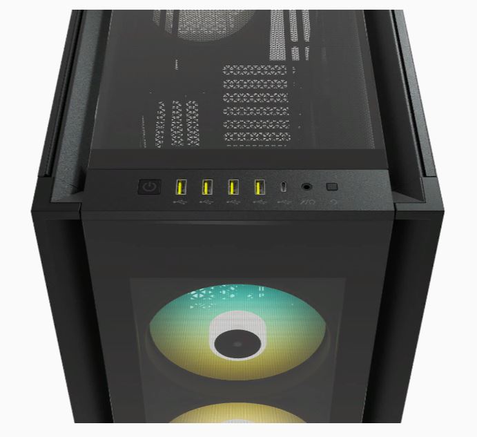 картинка Корпус Corsair iCUE 7000X RGB Tempered Glass Black (CC-9011226-WW) от магазина itmag.kz