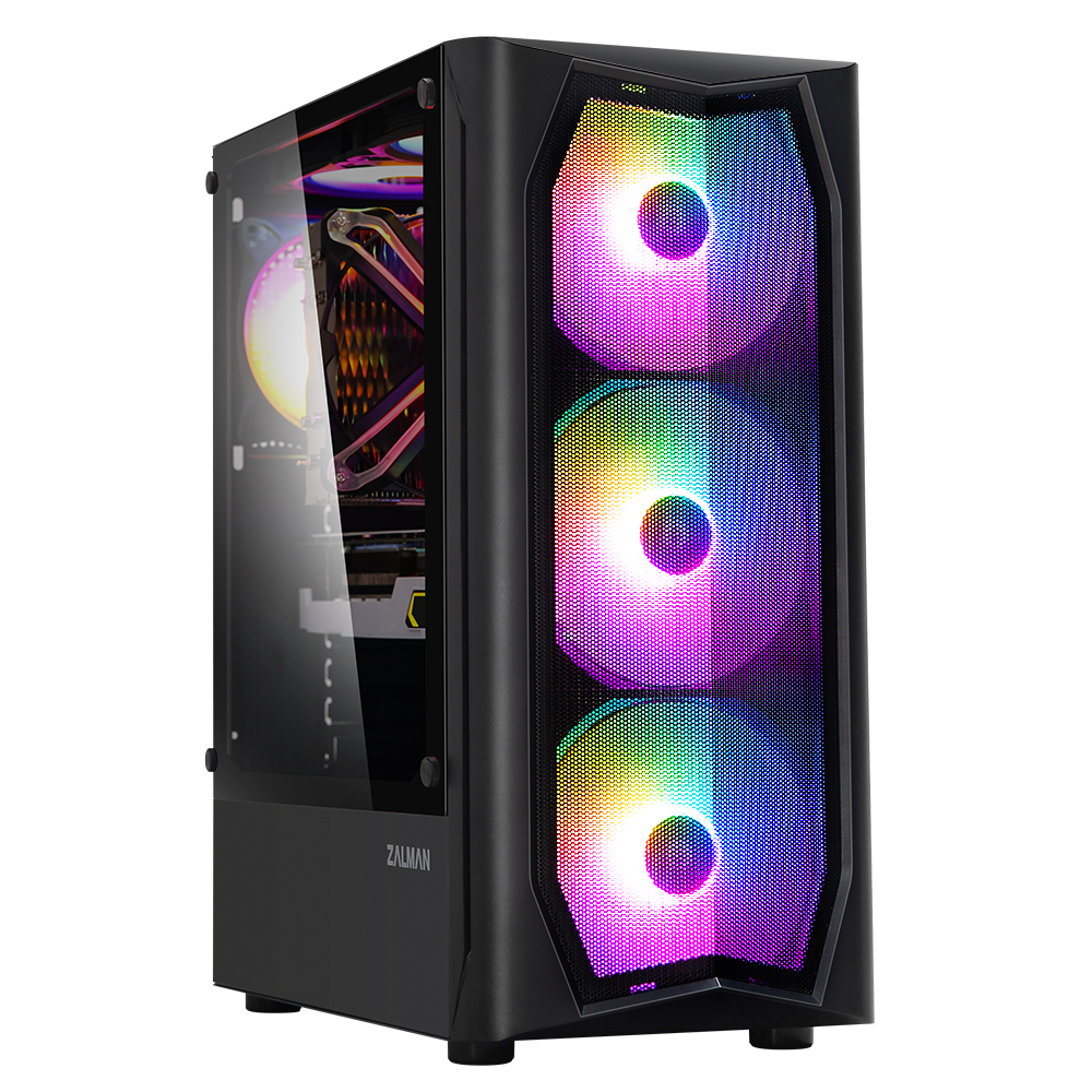  Корпус Zalman N4 Rev.1, Midi Tower, Черный (N4 BLACK) фото