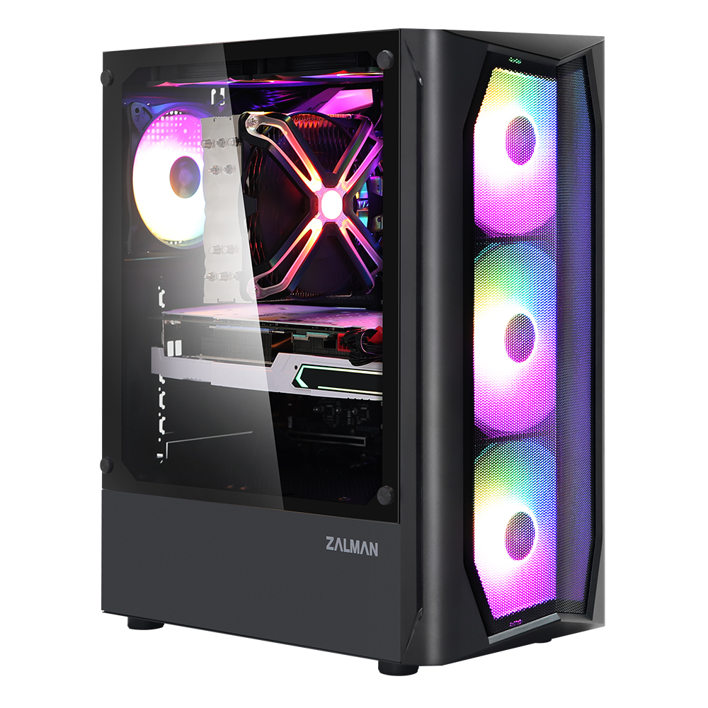  Корпус Zalman N4 Rev.1, Midi Tower, Черный (N4 BLACK) фото