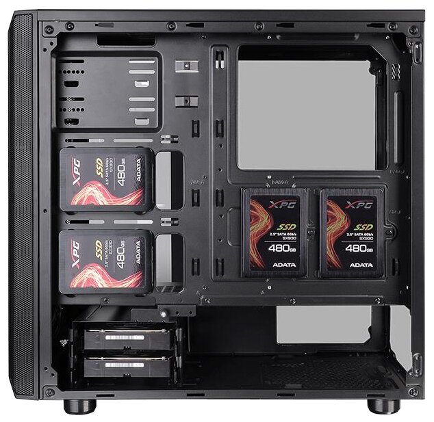 Компьютерный корпус Thermaltake Versa J23 TG без Б/П (CA-1L6-00M1WN-00) фото