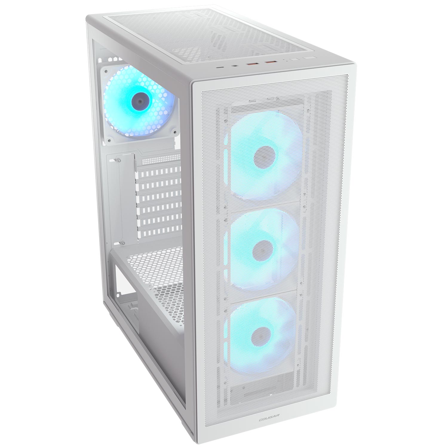 Компьютерный корпус Cougar MX220 RGB White (CGR-2AC8W-RGB) фото