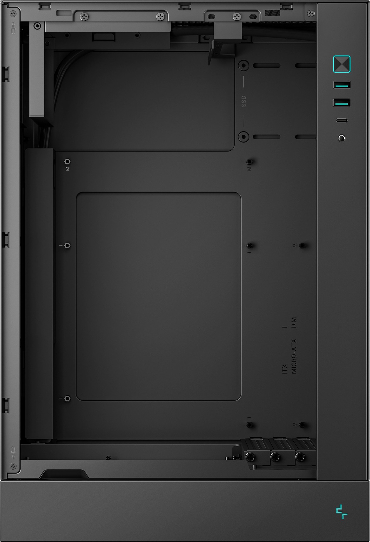 Компьютерный корпус Deepcool CH170 PLUS (R-CH170-BKNGM0-G) фото