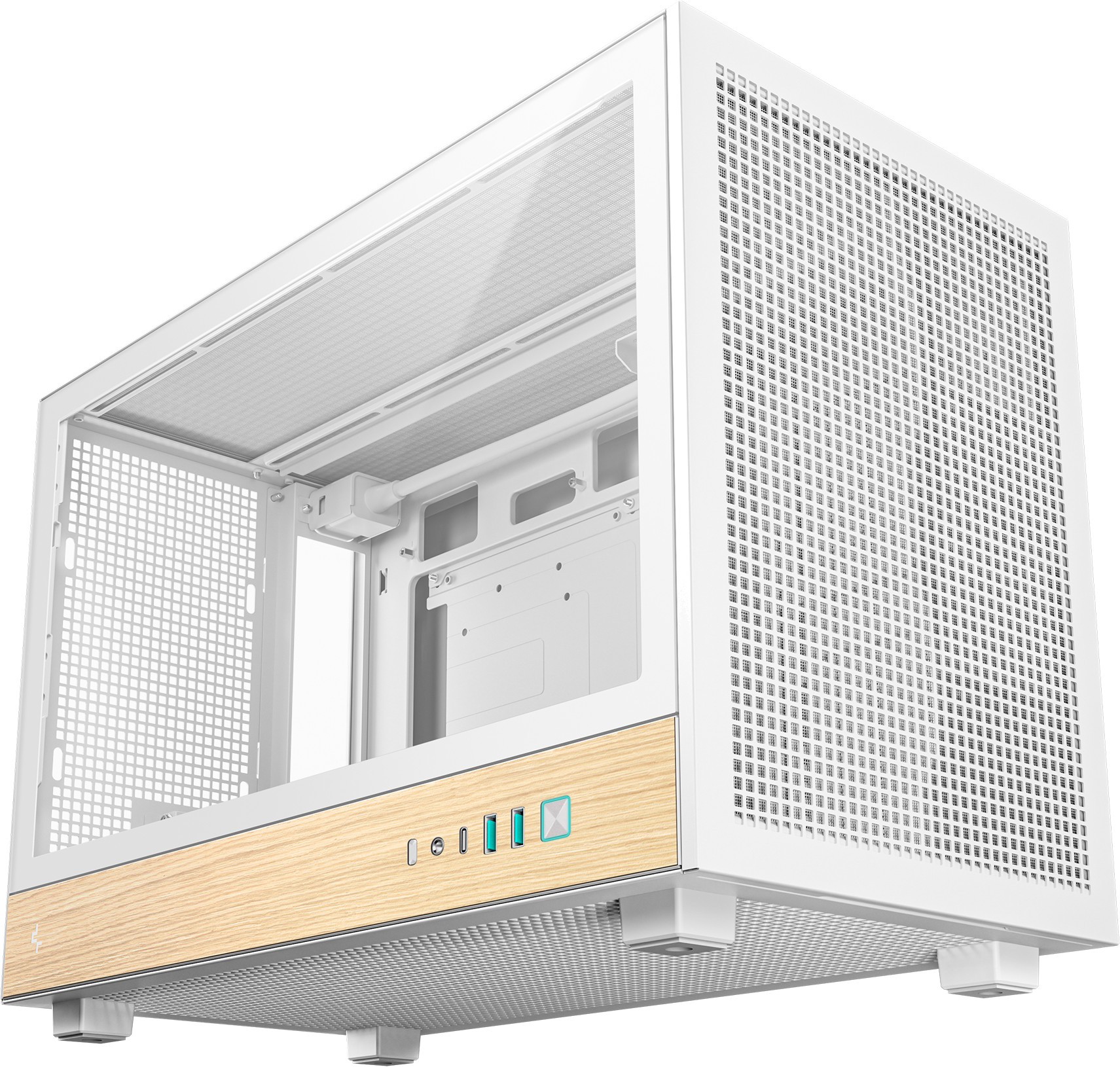 Компьютерный корпус Deepcool CH260 WH WOOD (R-CH260-WHNWM0-G-1) фото