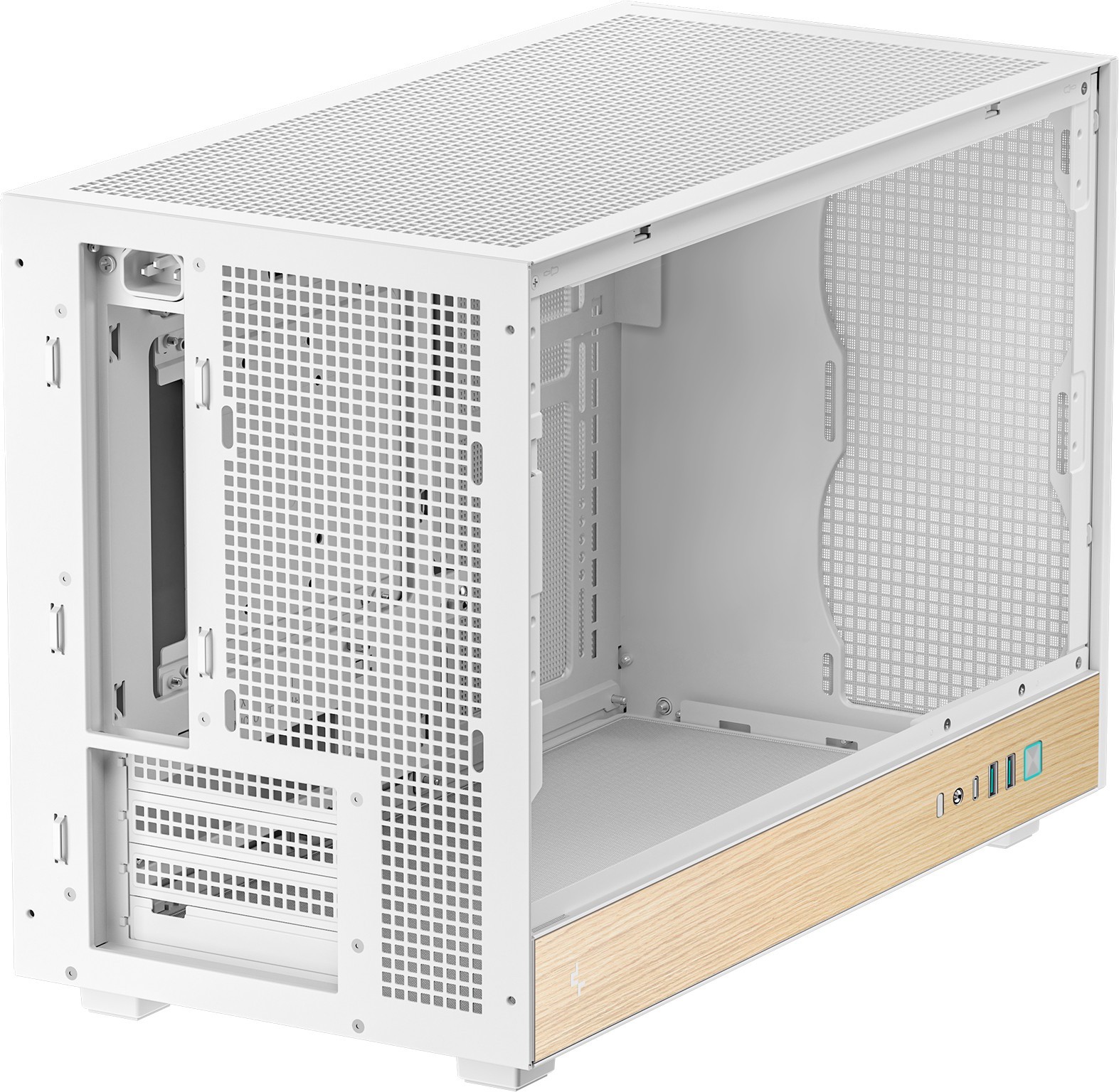 Компьютерный корпус Deepcool CH260 WH WOOD (R-CH260-WHNWM0-G-1) фото