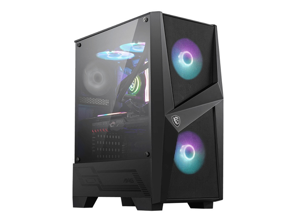 Компьютерный корпус MSI MAG FORGE 100R ATX/mATX/Mini-ITX Mid-Tower (MAG FORGE 100R) фото